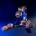 Steampunk Articulated Scorpion Flexi Toy - Unique 3D Printed Figurines - Fathers Day Gift - Mecha Figures