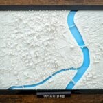 Winnipeg Manitoba City Map - Custom Wall Art - 3D Street Map - Home Office Art Decor - Housewarming Gift - City Poster Print