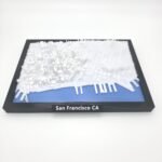 San Francisco California USA 3D City Map - Custom Wall Art - 3D Street Map - Home Office Art Decor - Housewarming Gift - City Poster Print