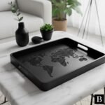 World Map Design Tray