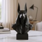 Low Poly Anubis Bust