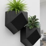 Modern Wall Hanging Low Poly Planter