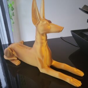 Anubis Statue - Egyptian Mythology Decor - Anubis Figurine - Altar Ornament Sculpture
