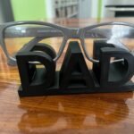 Funny Fathers Day Eyeglass Holder - Sunglasses Stand - Eyeglasses Display - Custom Text Decor