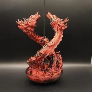 Dragon Dance Incense Burner - Backflow Incense Burner - Unique Home Decor - Dragon Gift Ideas