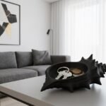 Conch Shell Catchall Bowl - Coastal Entryway Tray for Keys and Jewelry - Modern Shoreline Decor -  Minimalist Shell Dish