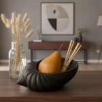 Coastal Seashell Catch All Bowl - Nautical Jewelry Dish - Sea Shell Key Holder - Ocean Inspired Home Decor - Beach House Decor