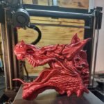 Fantasy Dragon Head Hanging Wall Decor - Dragon Gift Ideas - Fathers Day Gift - Fantasy Home Decor