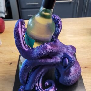 Octopus Wine Holder - Beach Decor - Nautical Wine Bottle Holder - Wine Decor - Fathers Day Gift