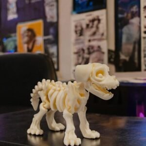 Articulated Skeleton Dog - Articulating Flexi Toy - Sensory Fidget Animal - Dog Lover Gift - Dog Decor - Halloween Toys